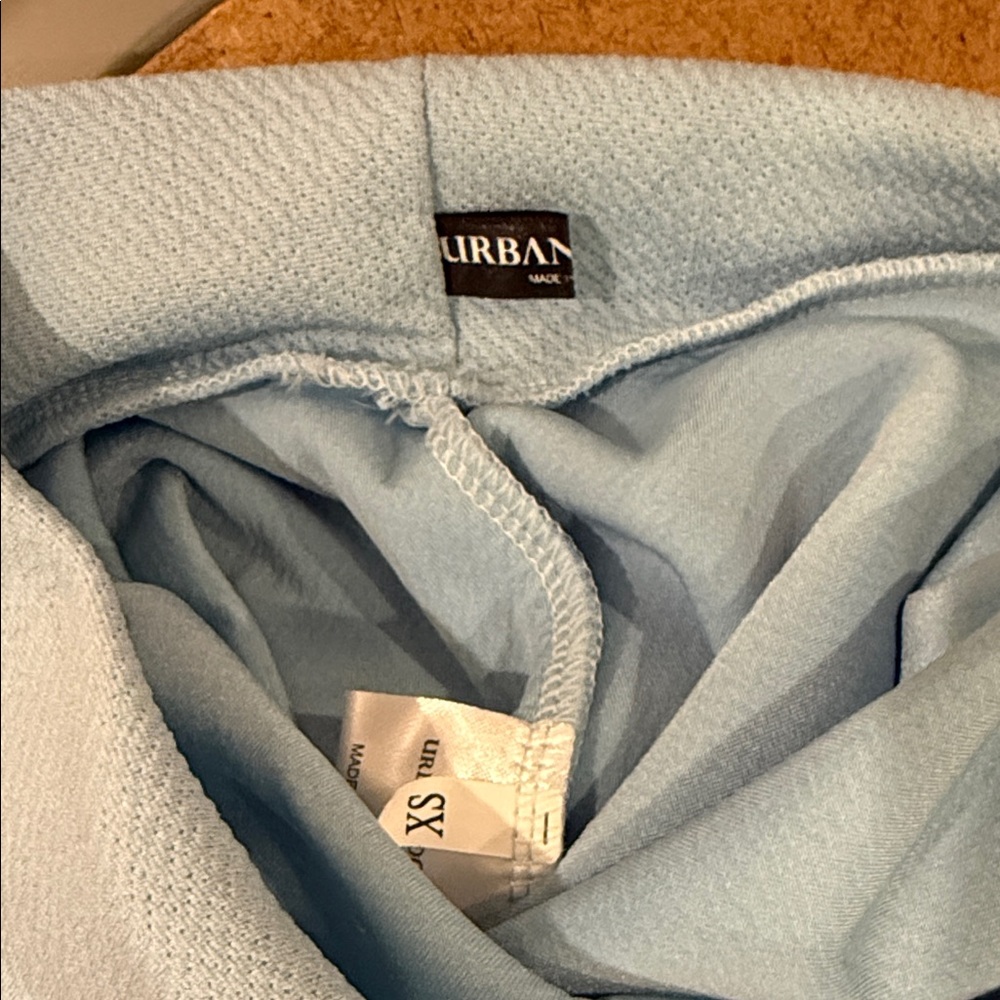 Elegant Light Blue Skater Skirt - Picture 2 of 2